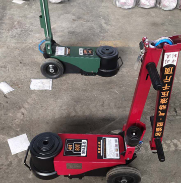 使用气动液压千斤顶时的注意事项